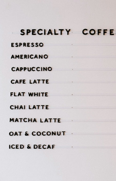 Die verschiedenen Kaffeegetränke